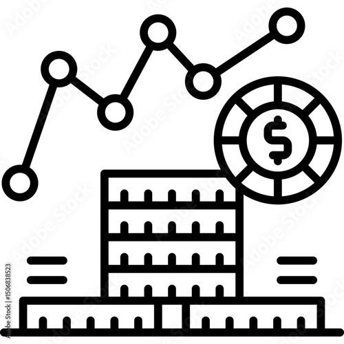 Profits Icon Vector Element