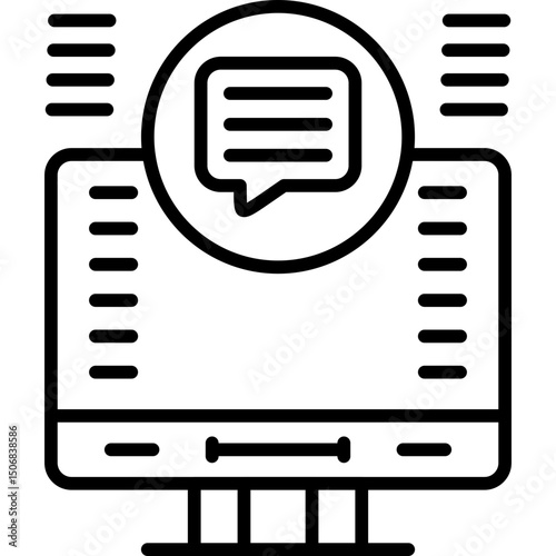 Chat Icon Vector Element