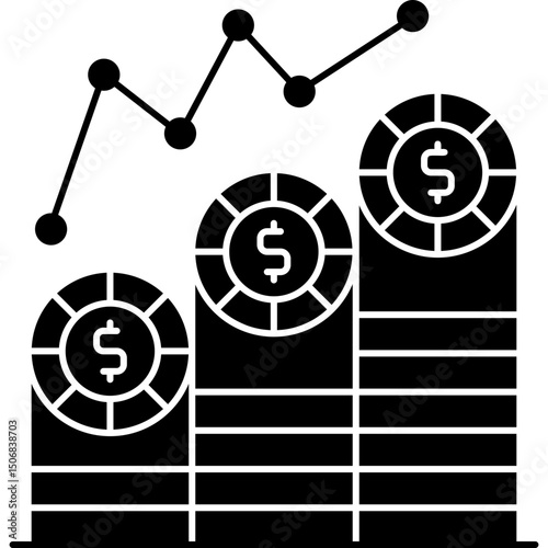 Profits Icon Vector Element