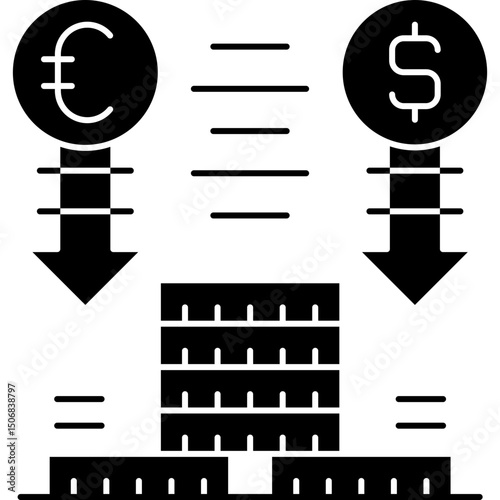 Exchange Icon Vector Element