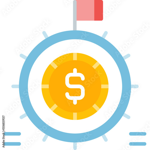 Dollar Icon Vector Element