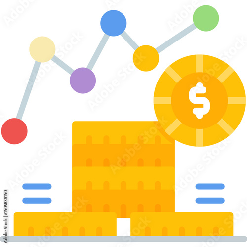 Profits Icon Vector Element