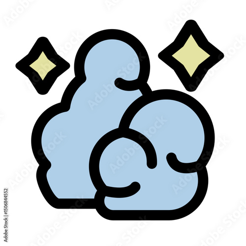 soap icon symbol - soap to clean hands and wash things vector illustration