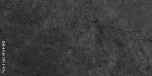 Abstract design with old wall texture cement dark black and paper texture background. Realistic design are empty space of Studio dark room concrete wall grunge texture .Grunge paper texture design .	