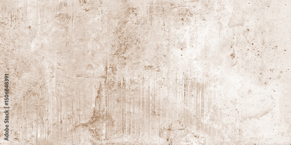 Fototapeta premium Beige Rustic Cement Texture, Vintage Old Matt Texture For Ceramic Tiles, Flyer, Background Creative Design.