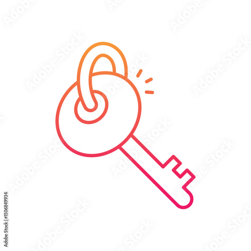 Key vector icon