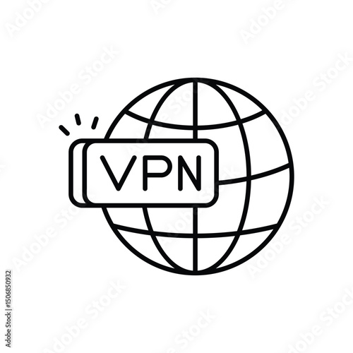 VPN vector icon