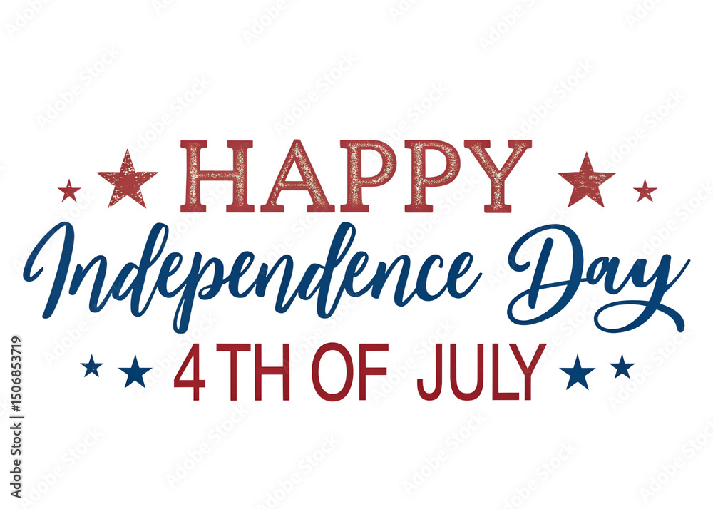 Fototapeta premium 4th July Independence Day