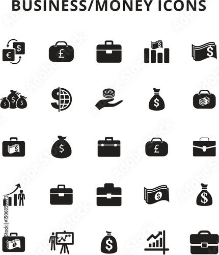 Business Money Icons