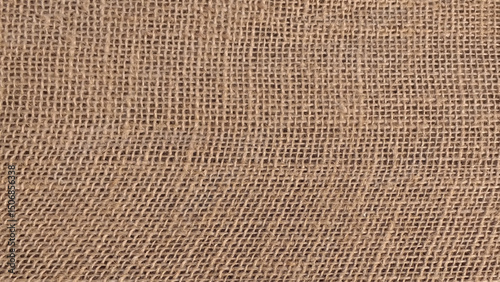 Brown burlap jute canvas texture background. 