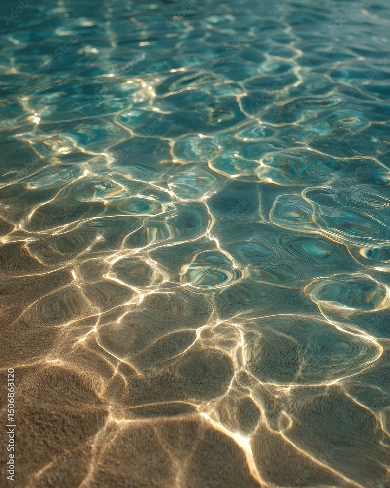 Fototapeta premium blue water background