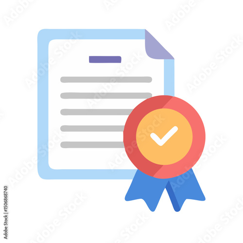 Certificate with Seal: Proof of Quality and Achievement