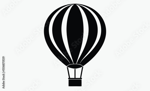 Hot Air Balloon Silhouette