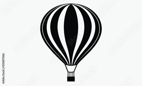 Hot Air Balloon Silhouette