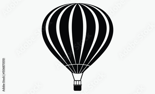 Hot Air Balloon Silhouette