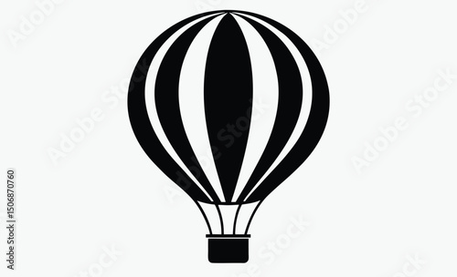 Hot Air Balloon Silhouette