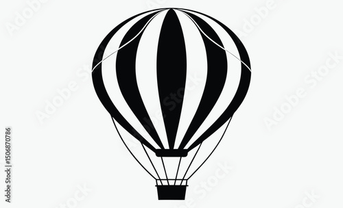 Hot Air Balloon Silhouette