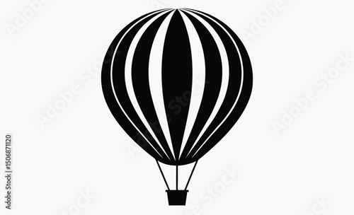 Hot Air Balloon Silhouette