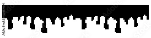 Pixel drip melt icon vector in retro 8-bit style for hot liquid, temperature, or slime themes. Ideal for game design, weather icons, or creative fantasy visual content.