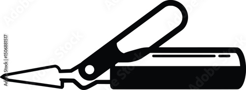 Precise Vector Illustration Professional Nail Clipper Design