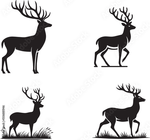 Deer silhouette