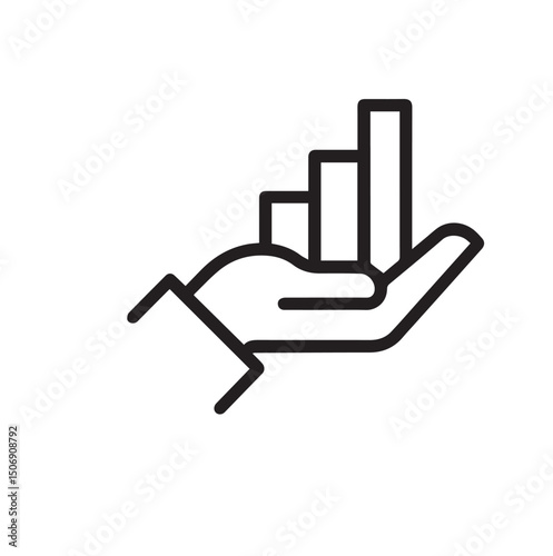 vector hand cursor,business icon
