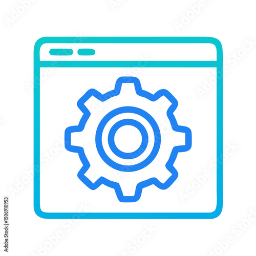 Gear within a Browser Window Interface Configuration Concept