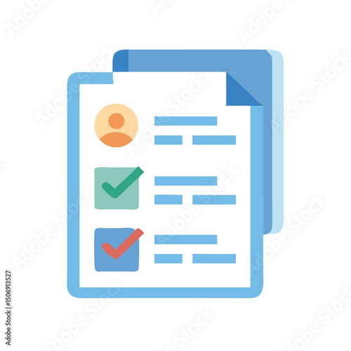 Online checklist design element for task management and survey
