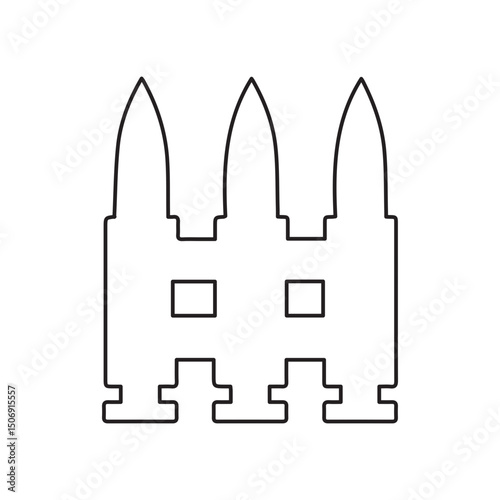 ammunition line icon