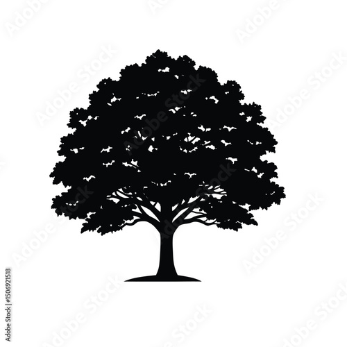 tree isolated on white background