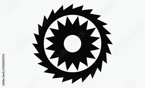 Circular Saw Blade Icon