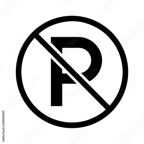 Free Download No Parking Sign Vector File - SVG - GFXLoad