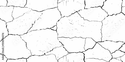  abstract featuring  cracked brick wall pattern,  cracked surface with intricate line work and textures  abstract background