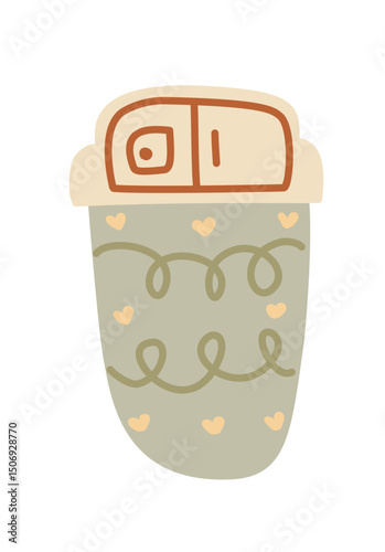 illustration of a jar of honey