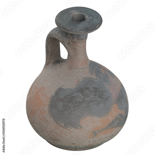 3D rendering illustration of an Ancient Greek Vase