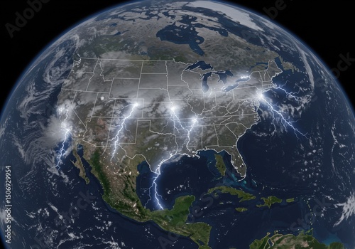 usa map of united states america us