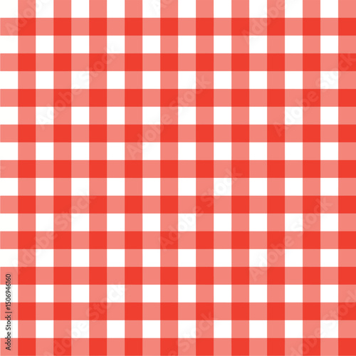 vintage seamless pattern with red shape vector format