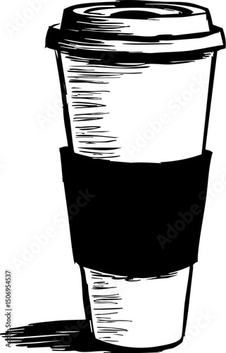 Coffee break moments hot beverage coffee shop urban environment close-up view refreshment