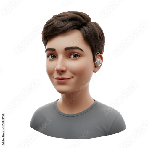 Portrait of a young person, used for profile or avatar representation.