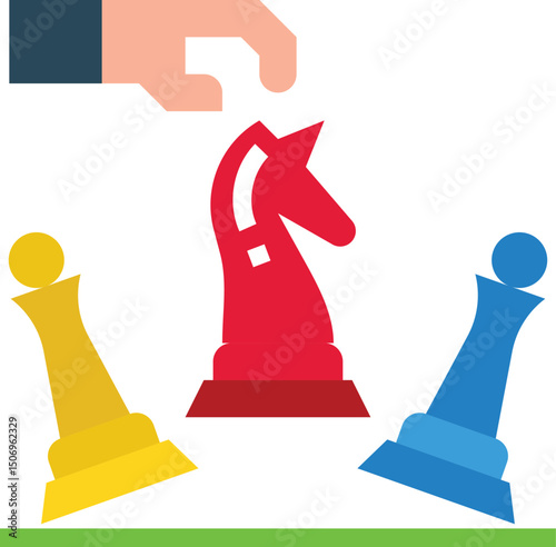 chess pawn on a chessboard