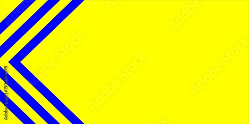 blue line yellow background design vector illustration