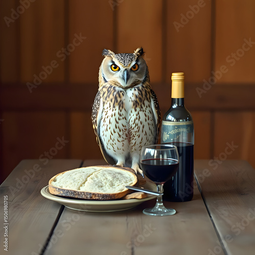 great horned owl
