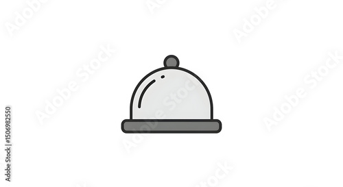 Restaurant cloche Illustration