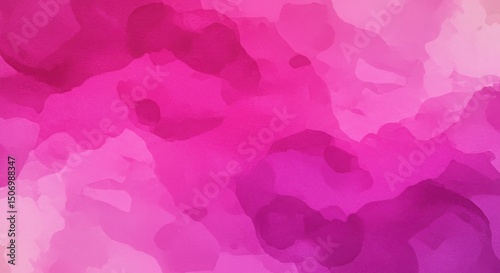 Pink watercolor dreamscape swirls gently