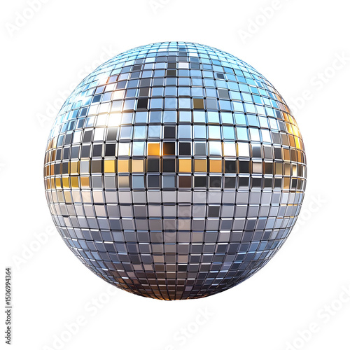 Disco Ball 3D Render