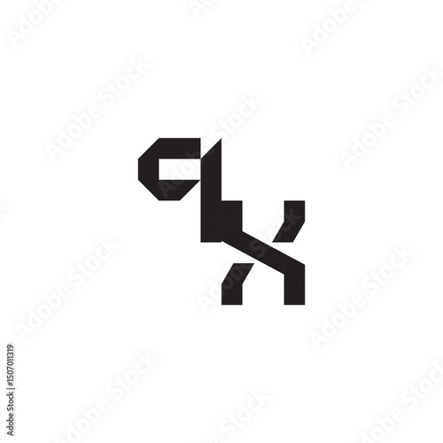 logo alphabet esport gaming  design modern futuristic PX Initial monogram sport Alphabet