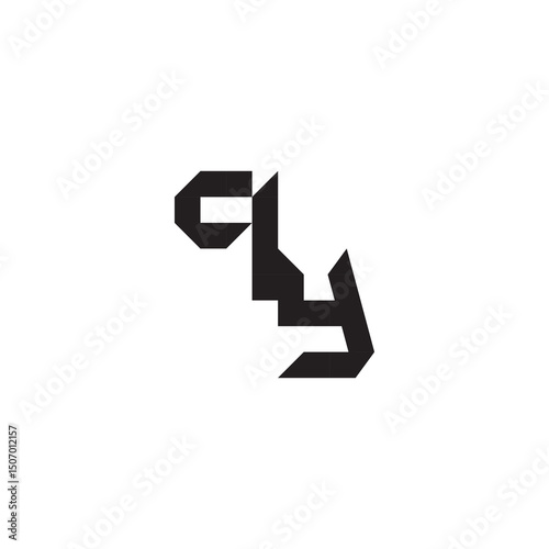 logo alphabet esport gaming  design modern futuristic PY Initial monogram sport Alphabet
