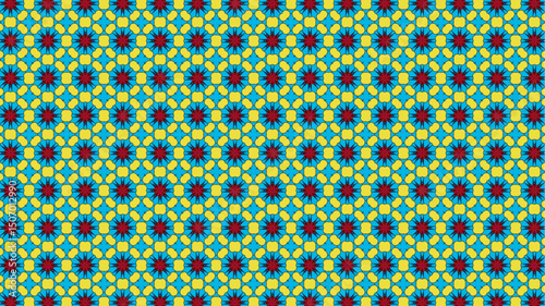 Geometric textile textured vector backgrounds with simple and fun repeating patterns