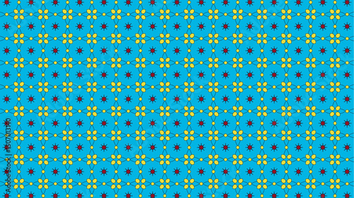 Geometric textile textured vector backgrounds with simple and fun repeating patterns