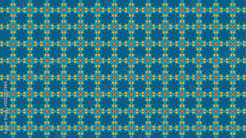 Geometric textile textured vector backgrounds with simple and fun repeating patterns